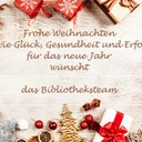 Frohe Weihnachten!