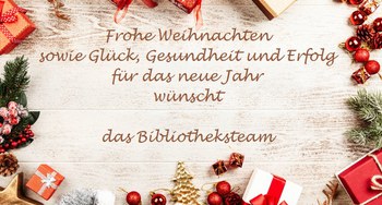 Frohe Weihnachten!