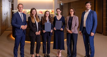 LGT University Scholarship: students from the University of Liechtenstein were honored