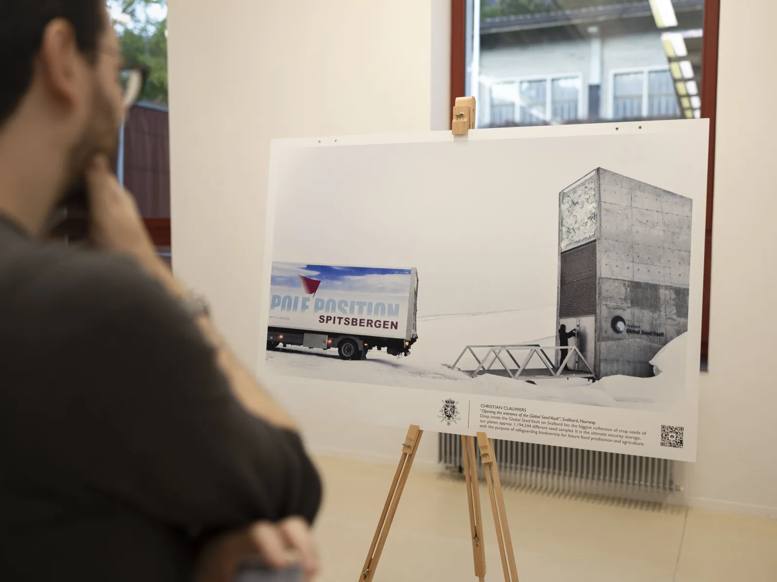 Vernissage Fotoausstellung Christian Clauwers am 7. Oktober 2025 an der Universität Liechtenstein.