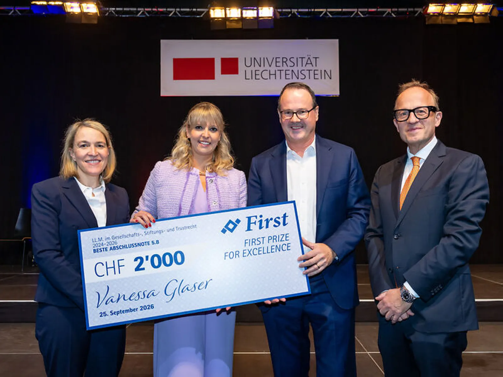 Impressionen Diplomfeier Weiterbildung Universität Liechtenstein September 2026