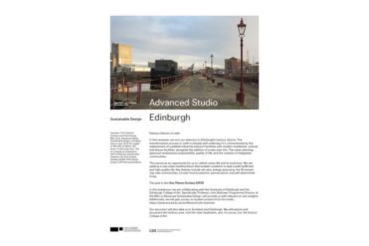 Modulbeschreibung zum Entwurfsstudio Nachhaltiges Bauen im SS25