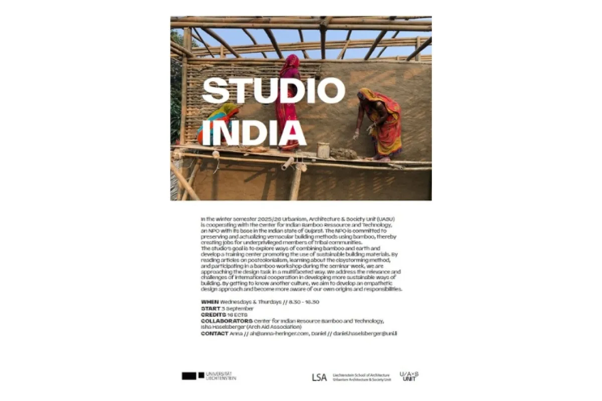 Poster des Entwurfsstudios India