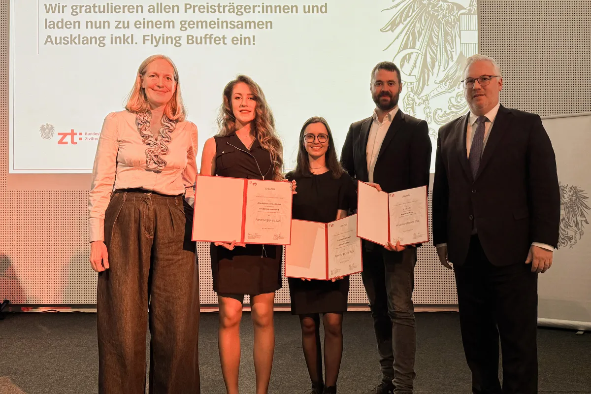 Gruppenfoto Preisverleihung