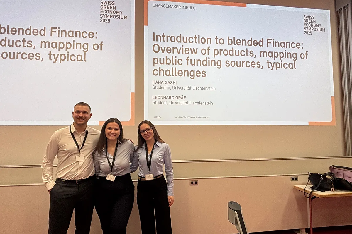 Leonhard Gräf, Hana Gashi and Katharina Bachinger (v. l.)