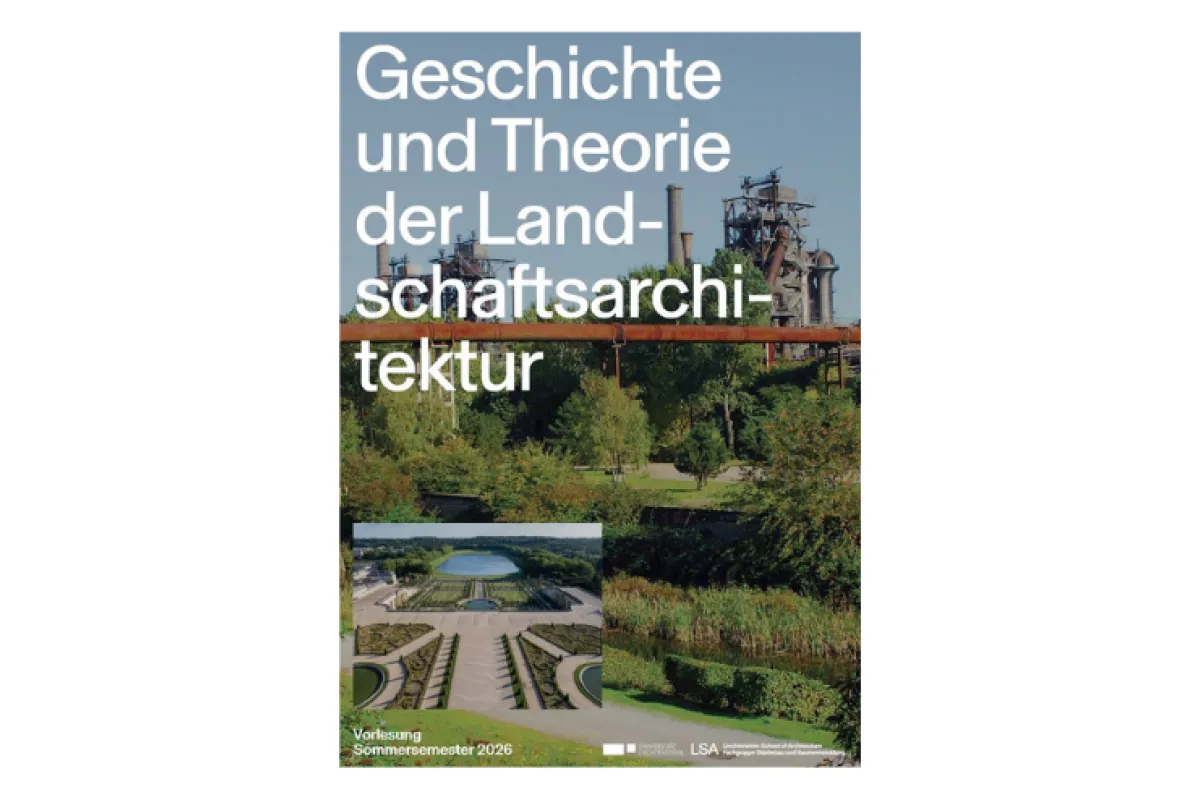 Cover mit Collage und weisser Schrift