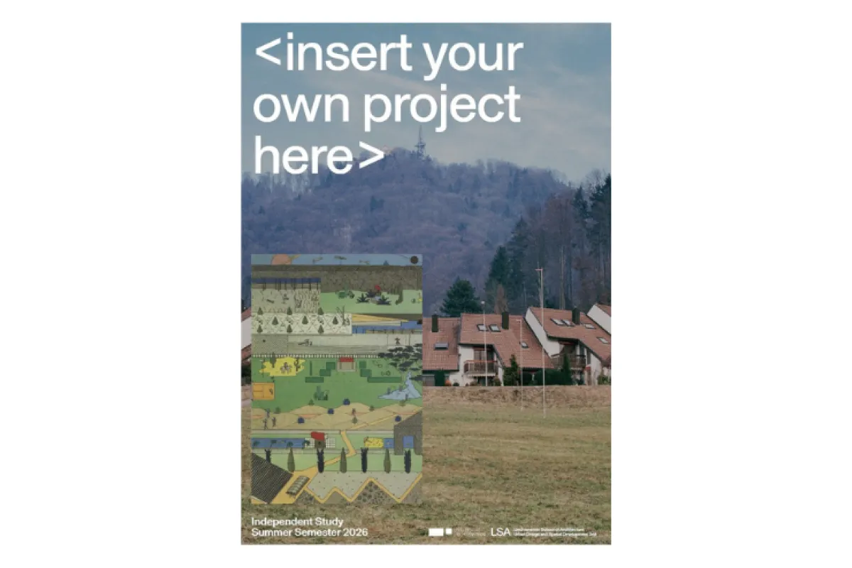 Cover mit Collage und weisser Schrift