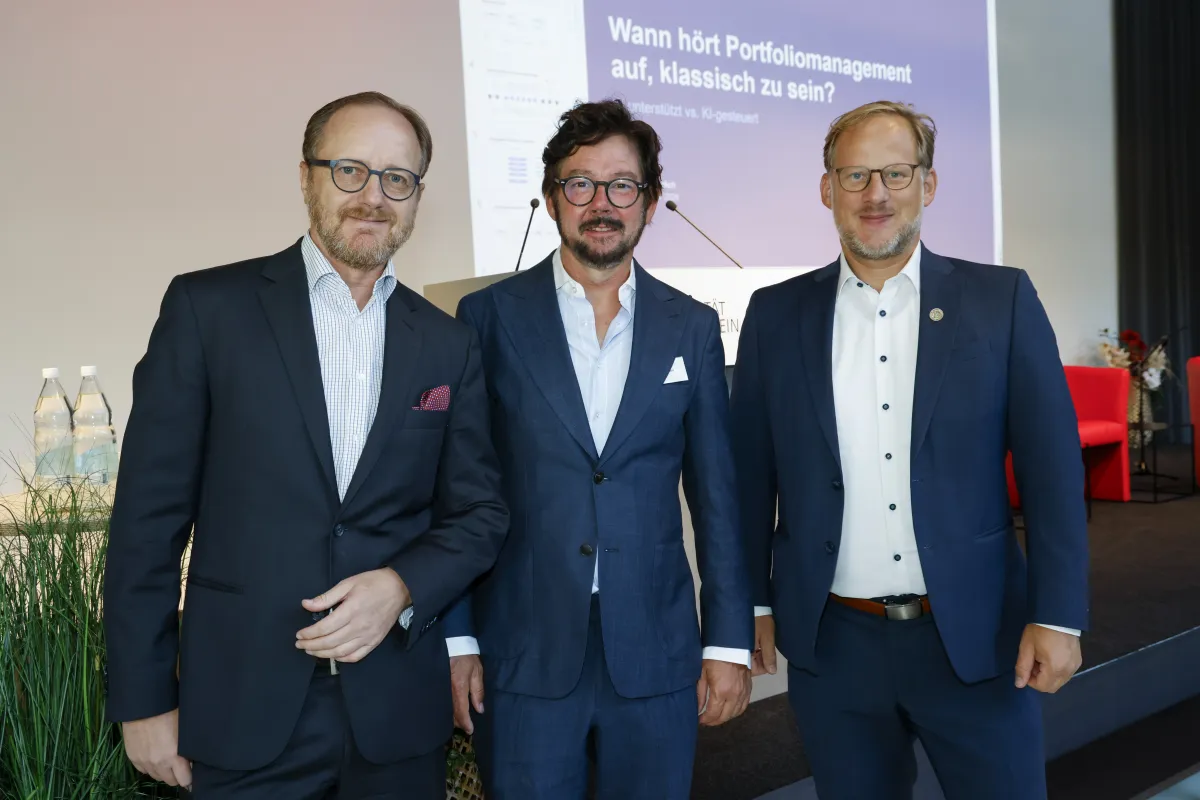 Günther Jäger, Moderator Reto Möhr, Sebastian Stöckl
