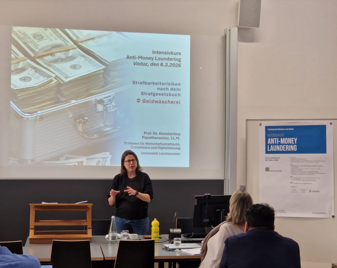 News_Intensivkurs_Anti-Money-Laundering_Geldwaescherei_Universitaet-Liechtenstein