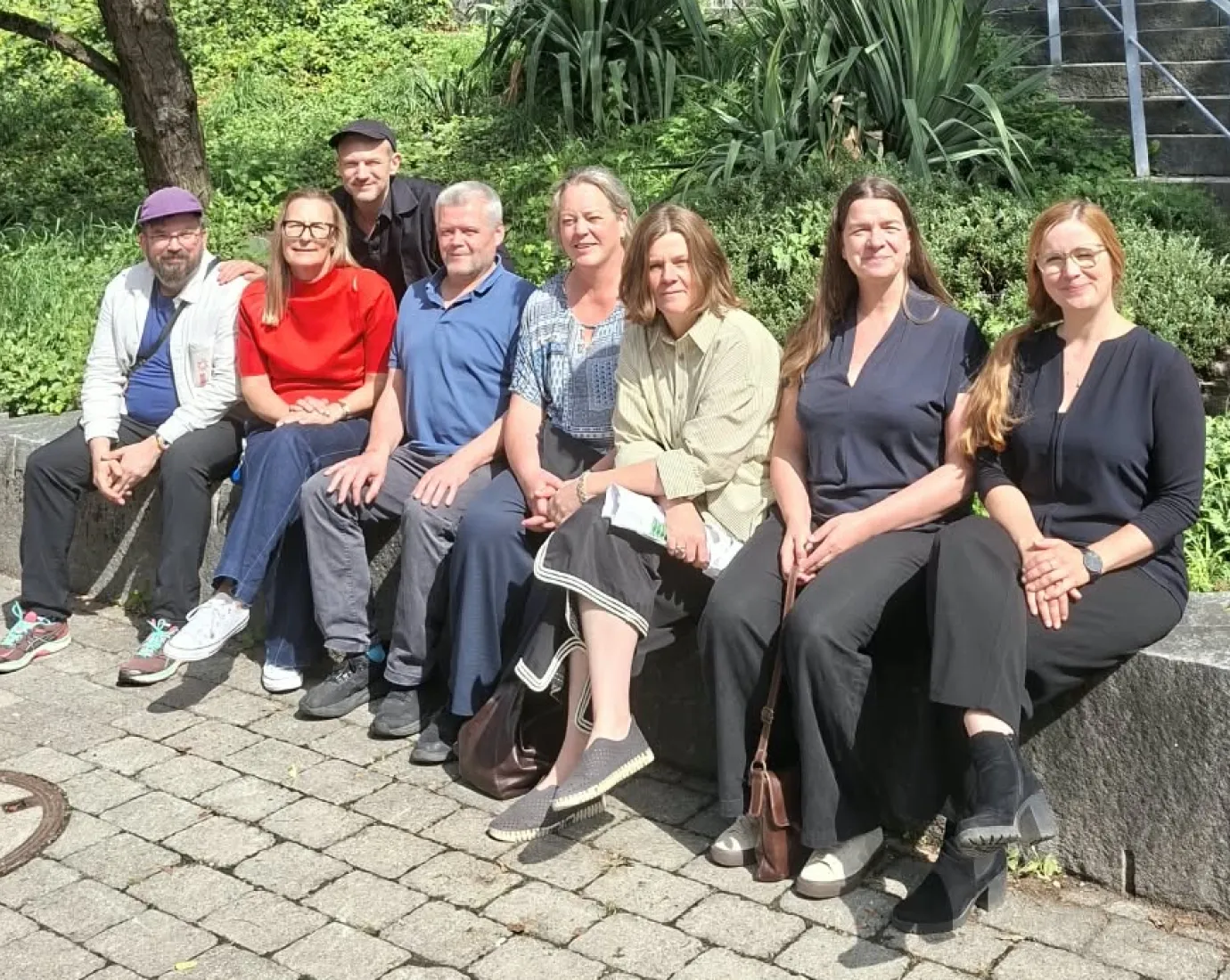 Besuchergruppe aus Bergen