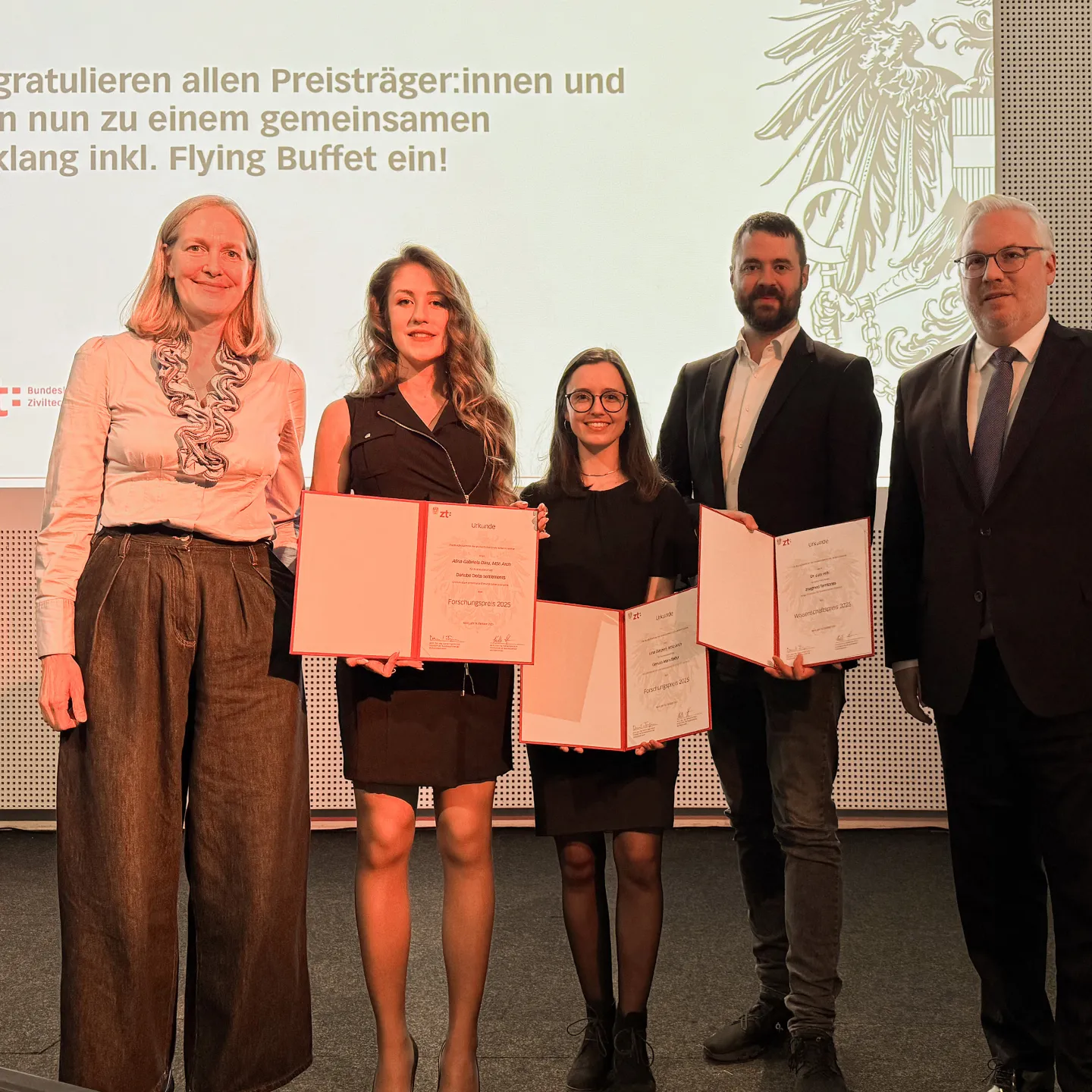 Gruppenfoto Preisverleihung