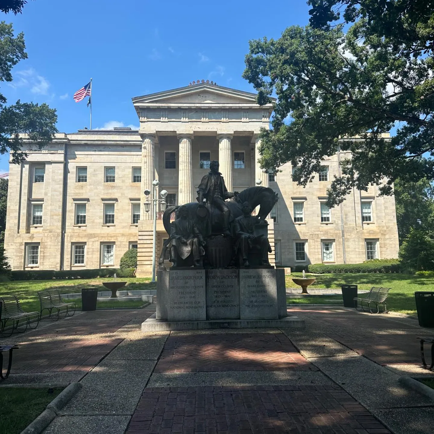 Aussenaufnahme von Raleigh North Carolina