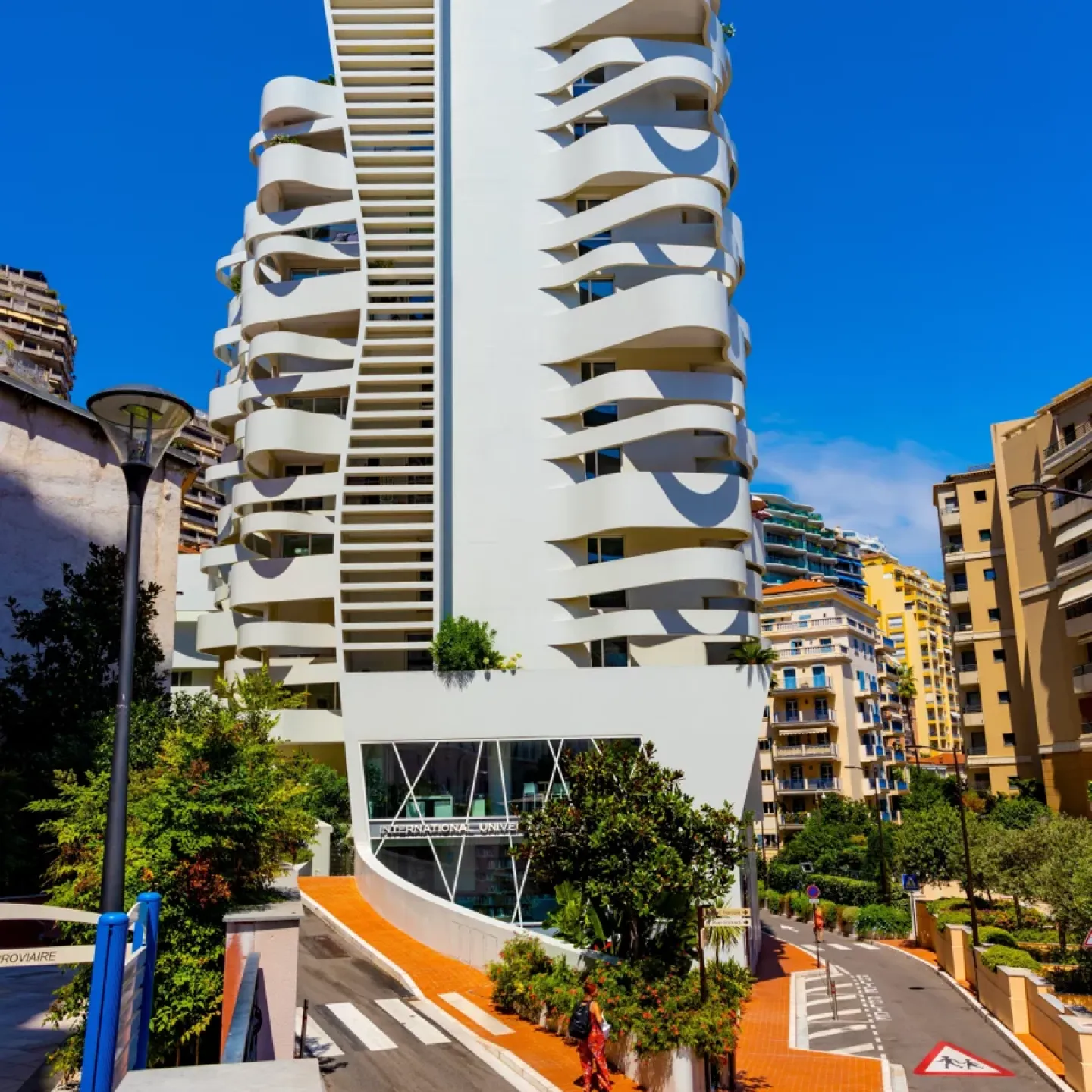 Die Innenstadt Monacos