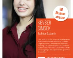 Bachelor Studentin der Universität Liechtenstein mit Schulabschluss vom BG Blumenstrasse betont das persönliche Umfeld.