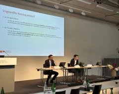 Podium am Bankrechtsforum