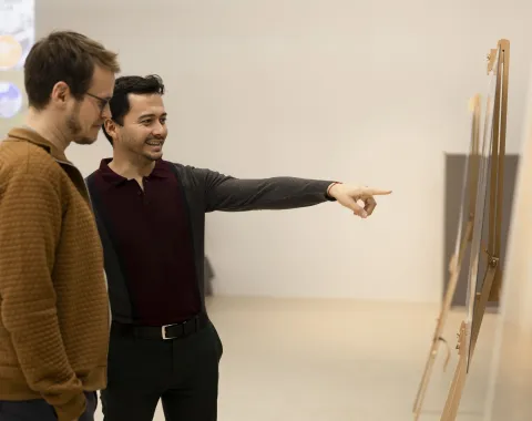 Vernissage Fotoausstellung Christian Clauwers am 7. Oktober 2025 an der Universität Liechtenstein.