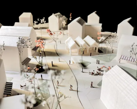 Städtebauliches Architekturmodell