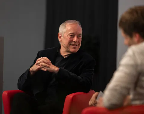 Campus-Gespräch mit Bruno Kaufmann an der Universität Liechtenstein