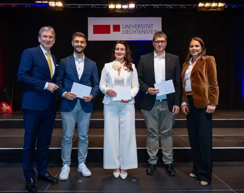 Impressionen Diplomfeier Weiterbildung Universität Liechtenstein September 2026