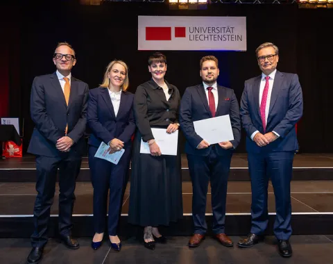 Impressionen Diplomfeier Weiterbildung Universität Liechtenstein September 2026