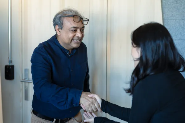 Persönlicher Empfang internationaler Studierender