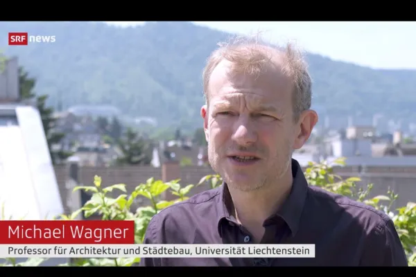 Screenshot eines Fernsehinterviews mit Michael Wagner