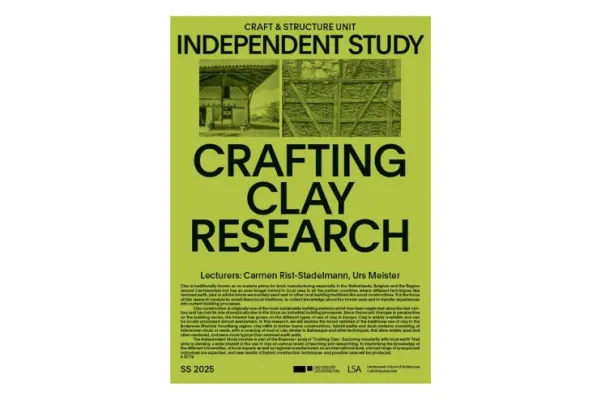 Grünes Cover mit dem Titel "Crafting Clay Research"