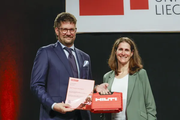 Hilti-Preisträger im Master