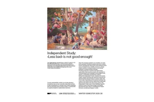 Cover einer Independent Study mit dem Titel "Less bad is not enough"