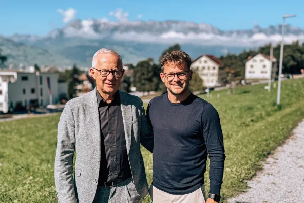Prof. Dr. Leo Brecht und Dr. Daniel Knapp