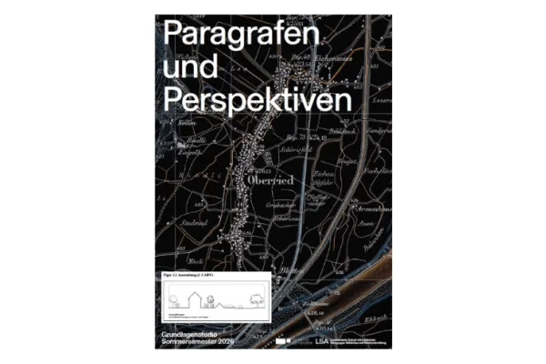 Schwarzes Cover mit weisser Schrift