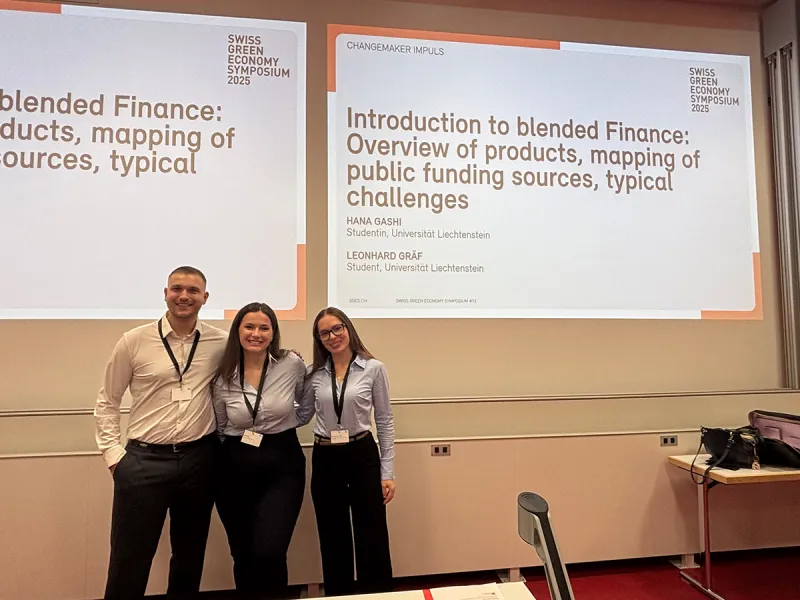 Leonhard Gräf, Hana Gashi and Katharina Bachinger (v. l.)