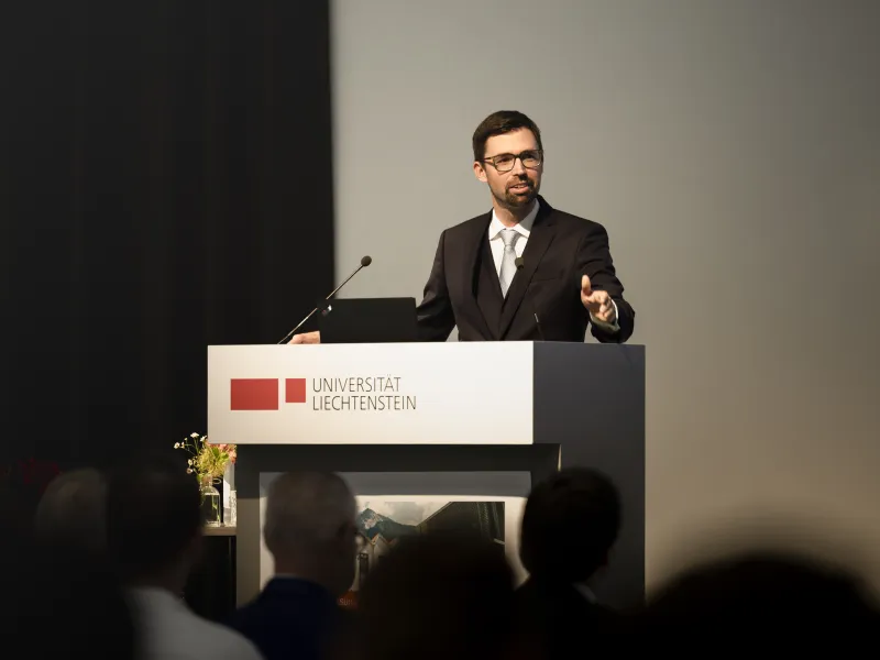 News_Antrittsvorlesung_Bernhard-Burtscher_Universitaet-Liechtenstein