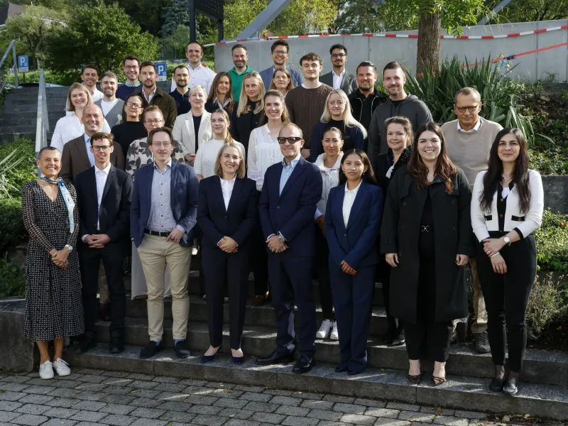 Studierende zum Start 2026 LL.M. im Gesellschaft-, Stiftungs- und Trustrecht