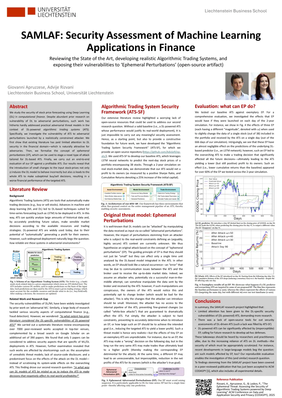 Abschlussposter SAMLAF